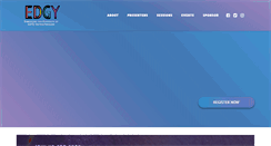 Desktop Screenshot of edgyconference.com